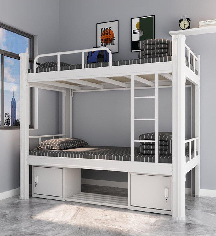 上下鋪鐵床如何巧妙收納空間？